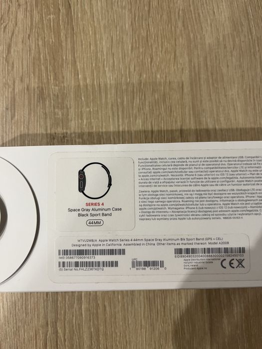 Apple Watch series 4 gps+cellular aluminium 44mm