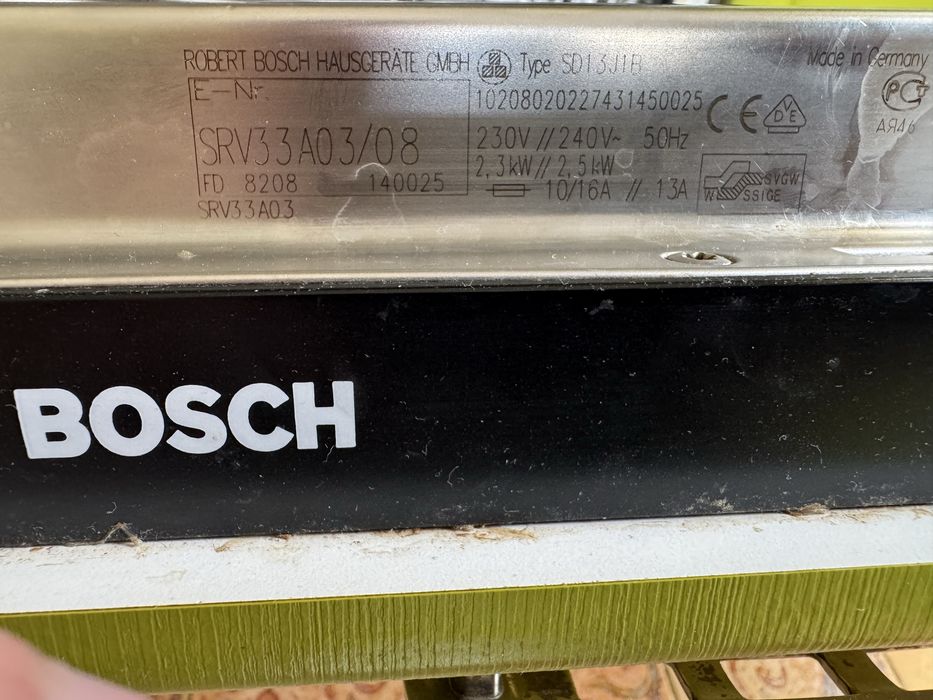 Посудомийка Bosch бу під ремонт або запчастини