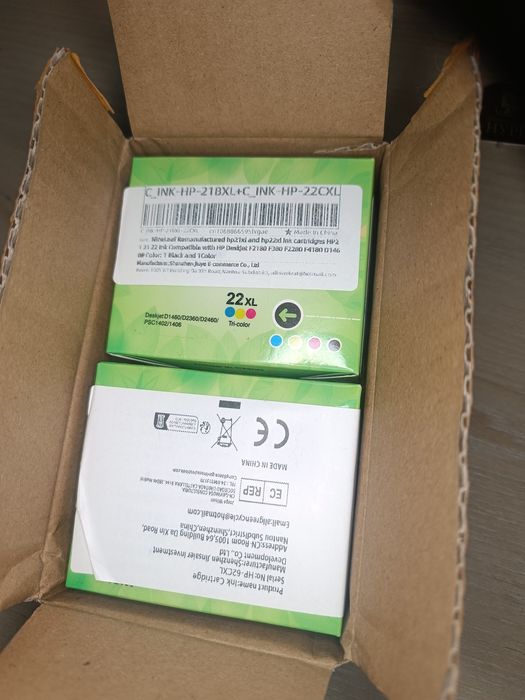 Картридж hp-21XL;22XL