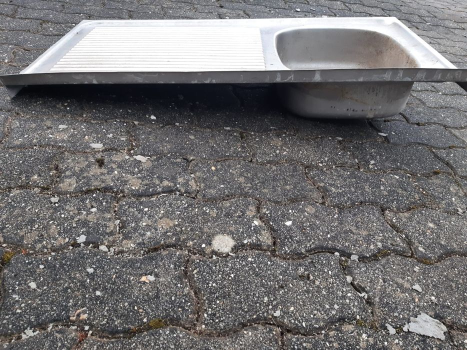 Banca de inox bom estado