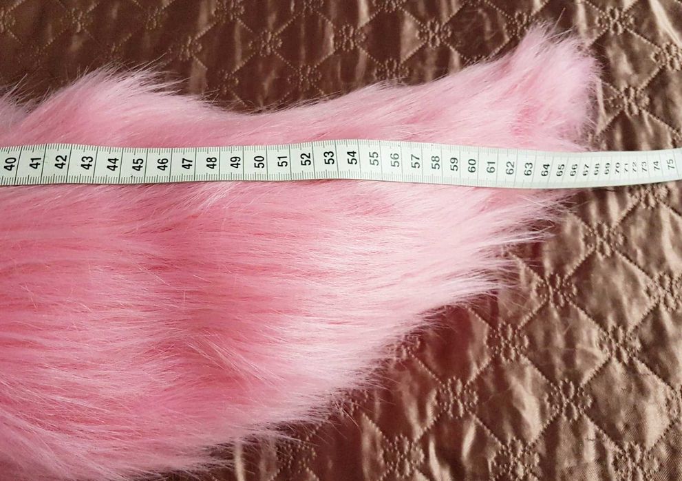 Cosplay z Fate/Grand Order Tamamo Vitch różowy ogon