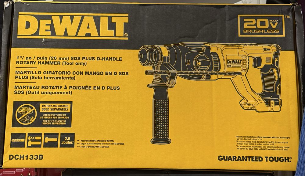 DeWalt DCH133 перфоратор оригінал з США !!