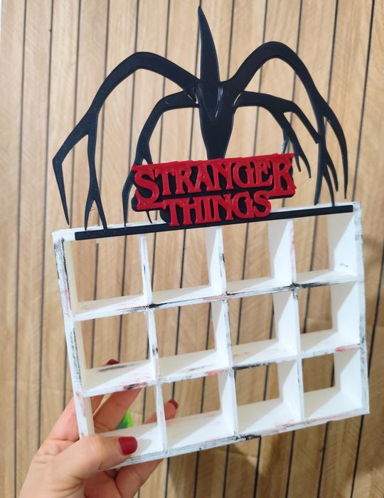 Expositor vitrine Stranger things  #strangerthings #colecao #bonecos