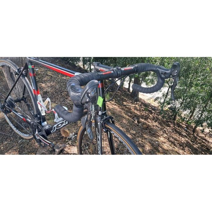 Bicicleta de estrada L carbono 11x2v