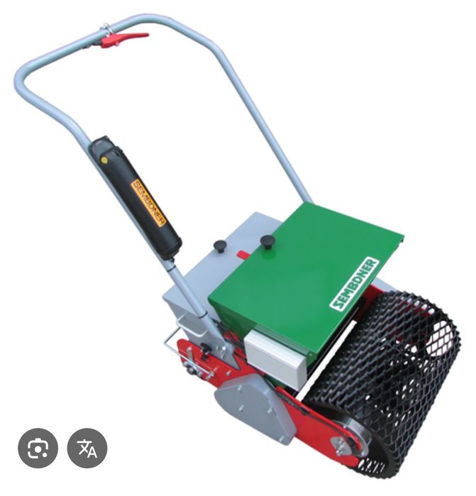 Wynajem profesjonalny siewnik do trawy Sembdner RS50E Z NAPĘDEM