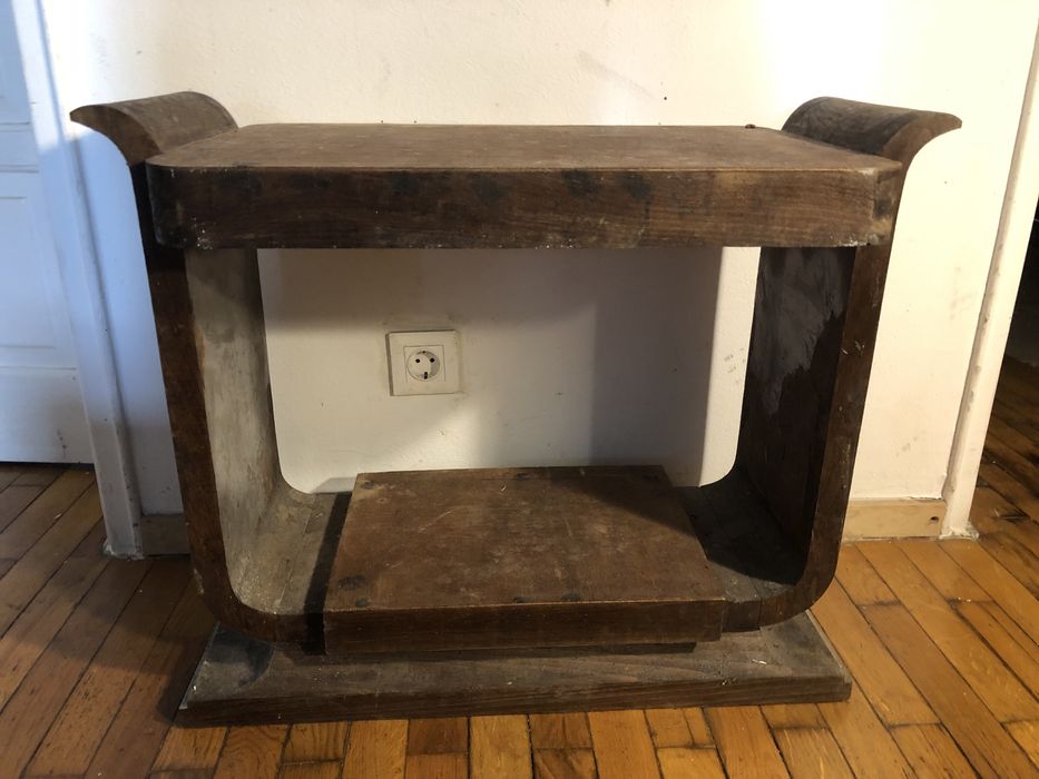 Mesa art deco em madeira sem bicho