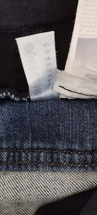 Calças ganga maternidade