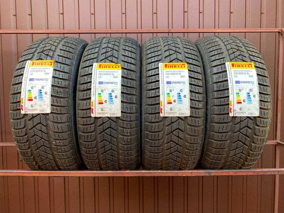 225/45 R18 95H Pirelli Winter Sottozero 3 / Нові зимові шини