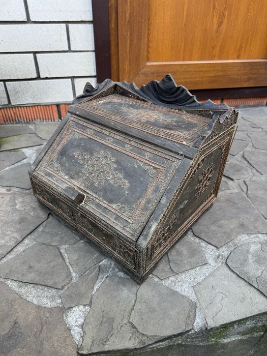 Хлебница (ретро) деревянная.