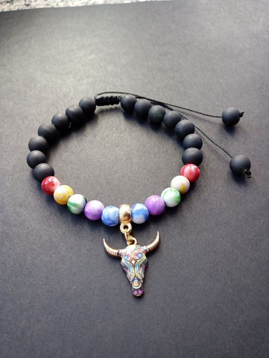 Nowa elegancka bransoletka męska Handmade.