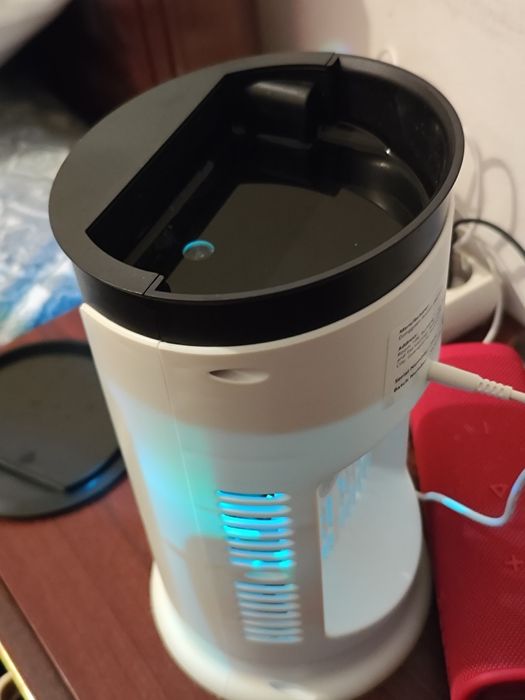 Mini ar condicionado com luz