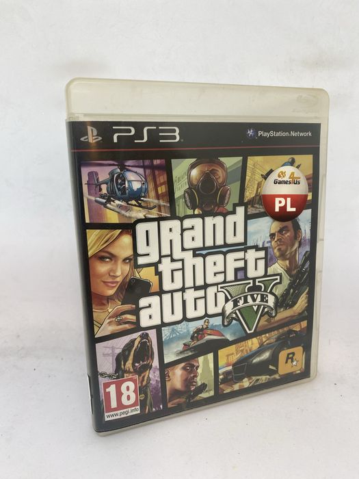 Gra GTA 5 Grand Theft Auto V PS3 ps3 Play Station pudełkowa PL
