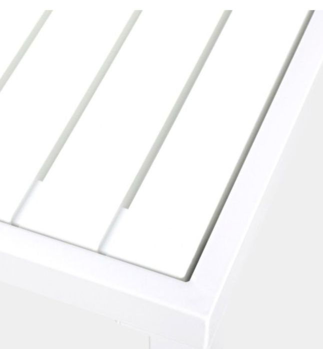 Mesa jardim 84x84cm (branca)