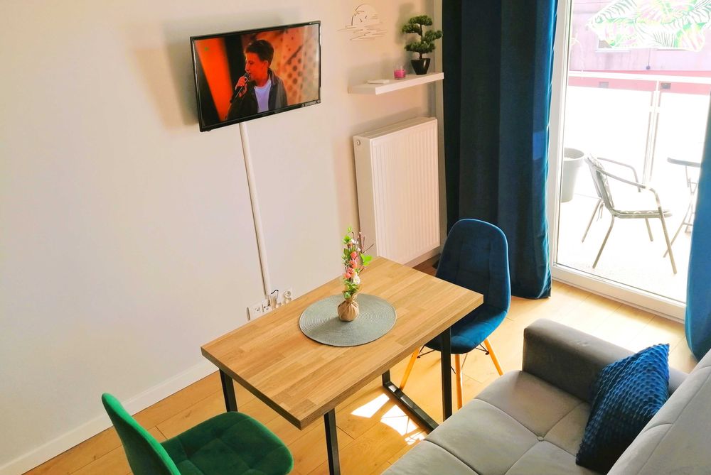 Nadmorski apartament 2+2 w "Perle Mierzei"
