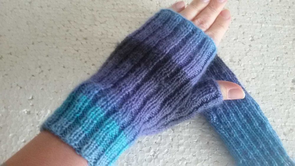 Мітенки "Джинс" подовжені