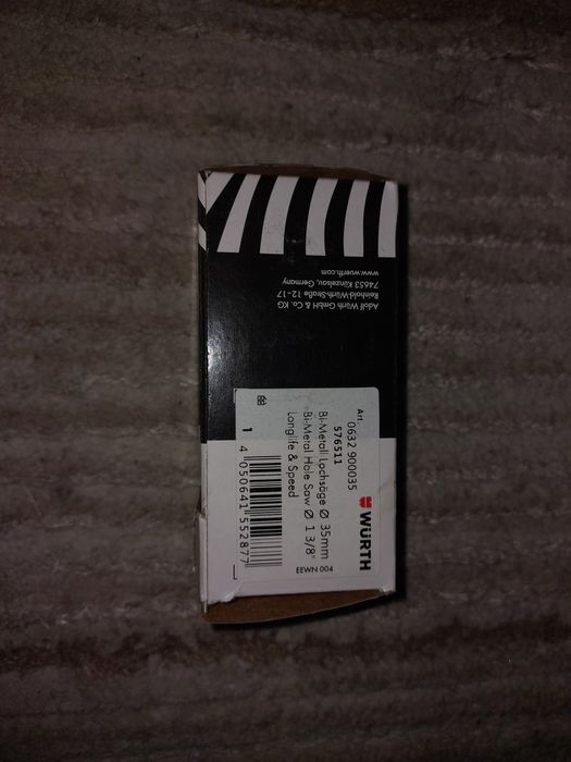 otwornica Würth HSS BIMETAL 35mm