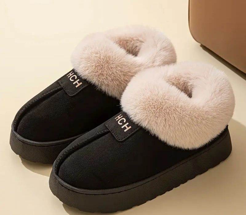 Теплі плюшеві тапочки