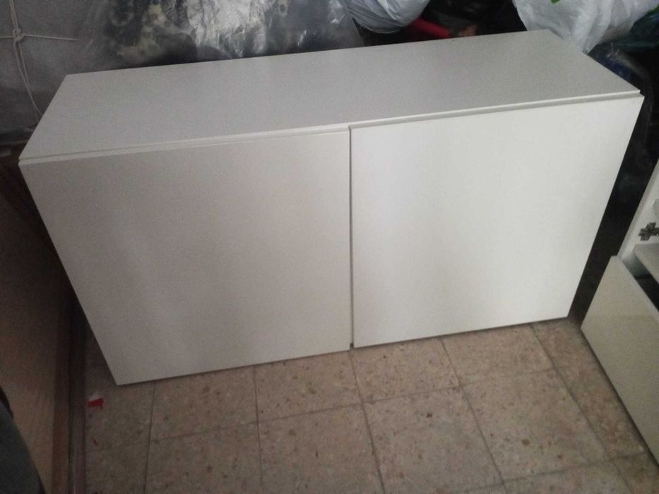 Movel Besta branco (tv/ arrumação )