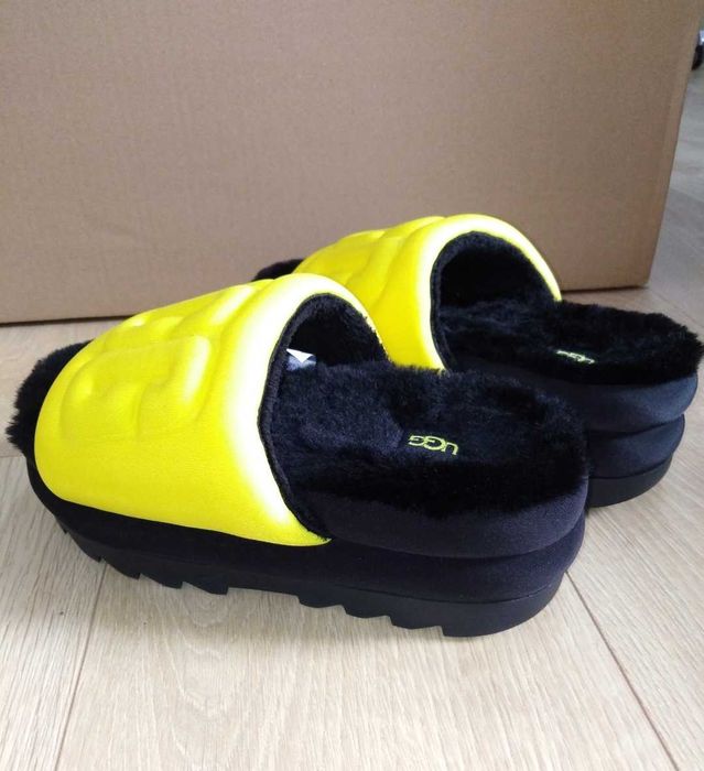 UGG Maxi Graphic Shoes 37/38 Slide Cyblc kapcie oryginał celeb new