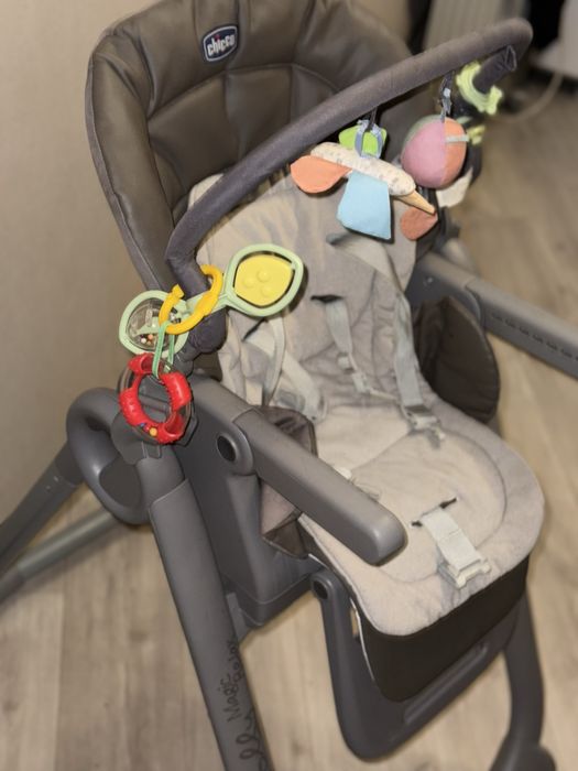 Стульчик для кормления Стілець для годування Chicco polly magic relax
