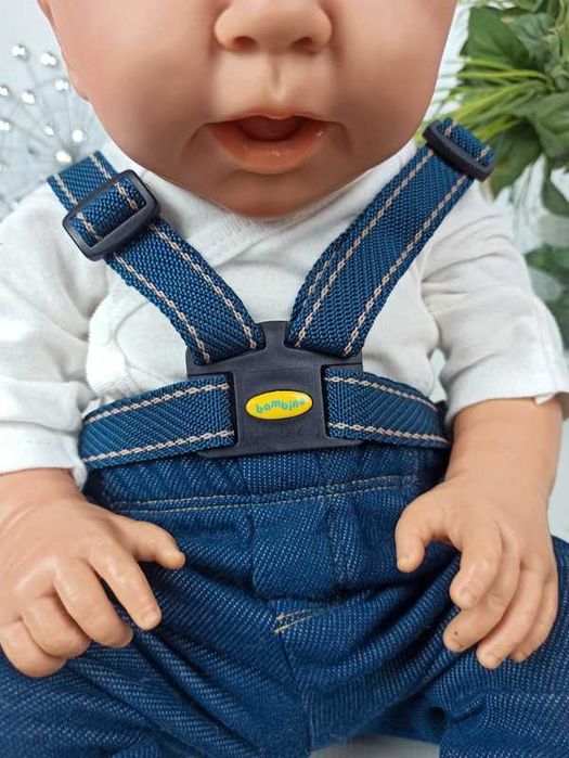 Granatowe Niemowlęce Dziecięce Szelki Spacerowe Zabezpieczające Smycz