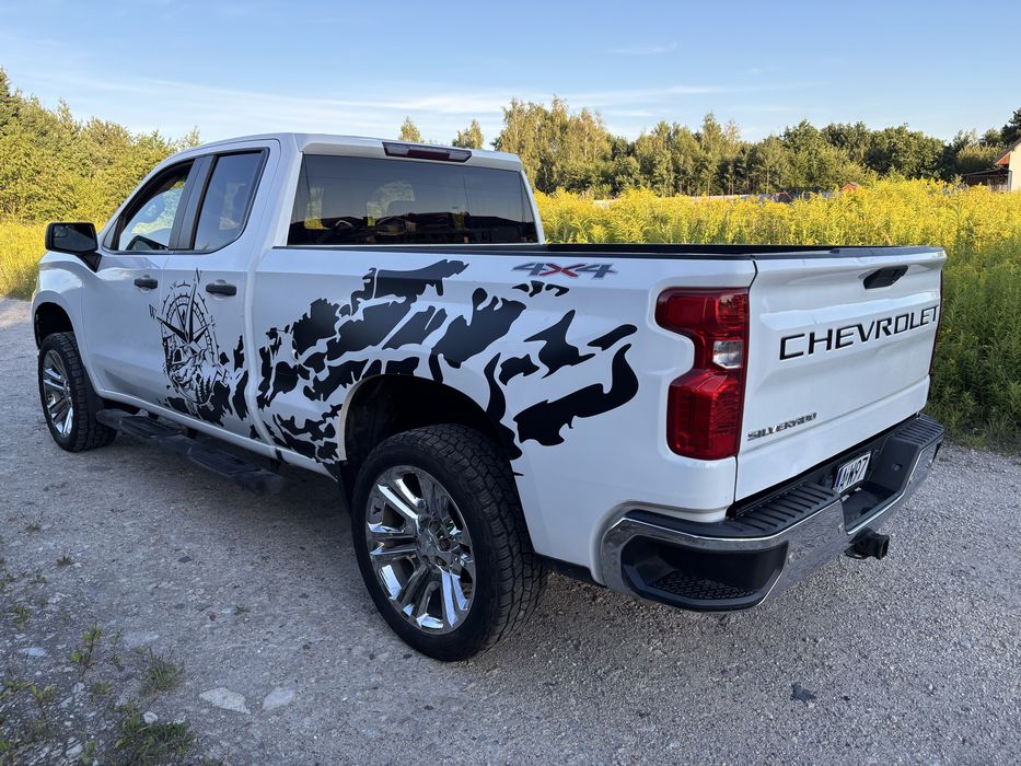 Chevrolet Silverado - 2019 rok - 4x4  - nie f150 dodge ram - ZAMIANA