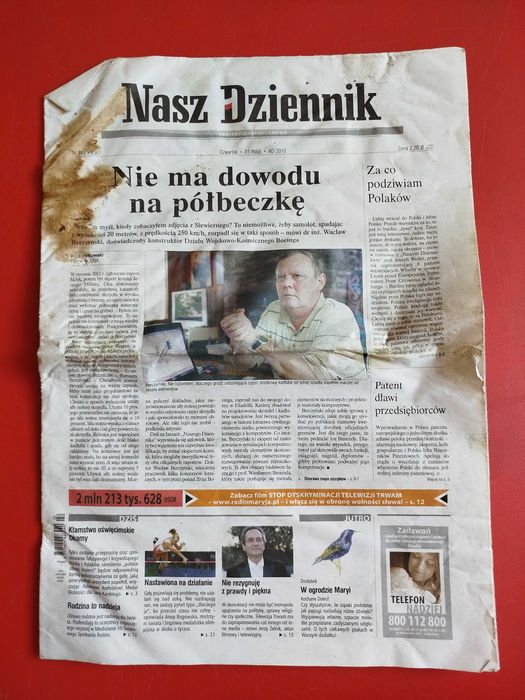 Nasz Dziennik, nr 126/2012, 31 maja 2012