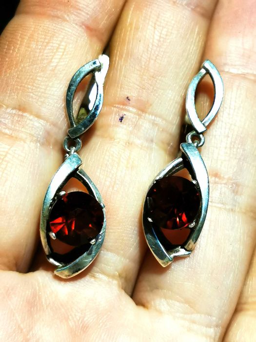 Серьги серебро СССР