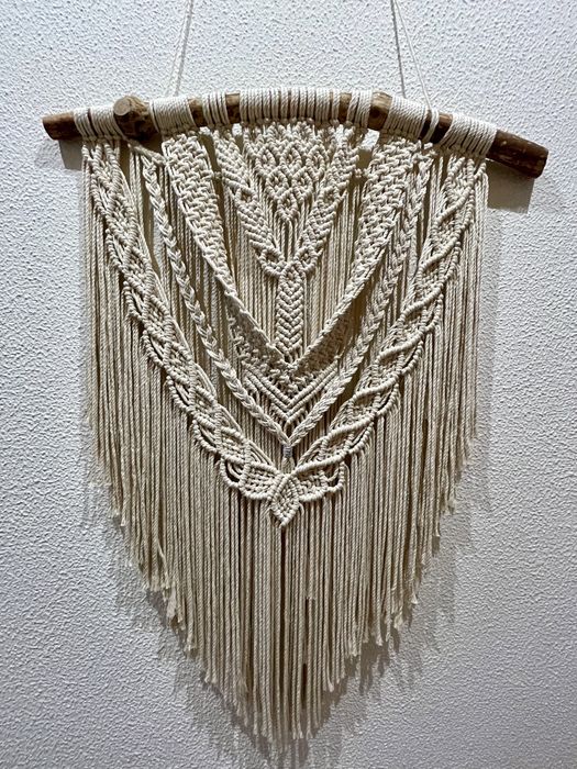 Painel em macrame