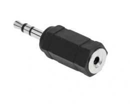 Przejściówka Adapter wtyk JACK 3,5 GNIAZDO 2,5