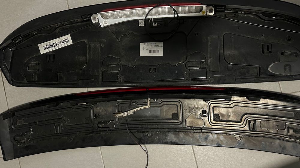 Spoiler/tampa superior da mala com a terceira Luz de travão(LED) de uma BMW usado