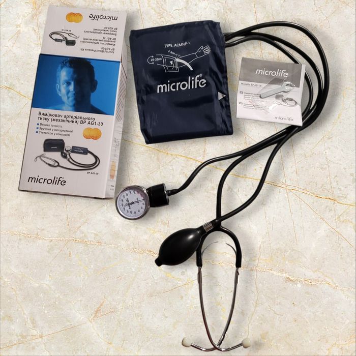 Вимірювач артеріального тиску(механічний) ВР AG1-30