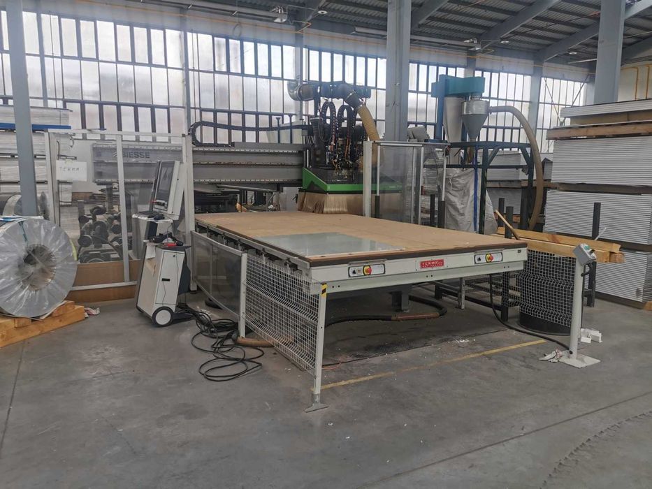 Centrum Nestingowe Biesse Ekxcel CNC stoły podawcze