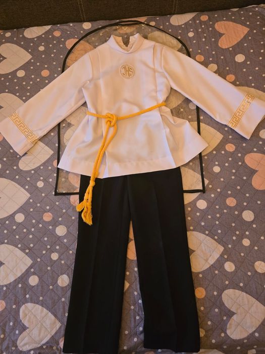 Strój komunijny wzrost 134 do 140