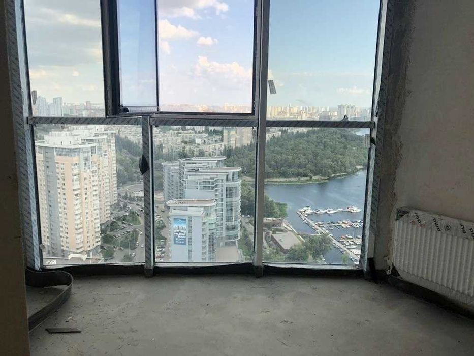 Видова на р.Дніпро дворівнева 5К ЖК Сонячна Рив’єра М.Слобідська 3а