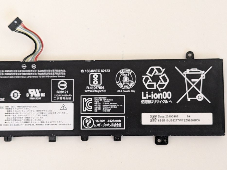 Оригінальна Батарея Lenovo L18D4PF1 IdeaPad Yoga C940-15IRH