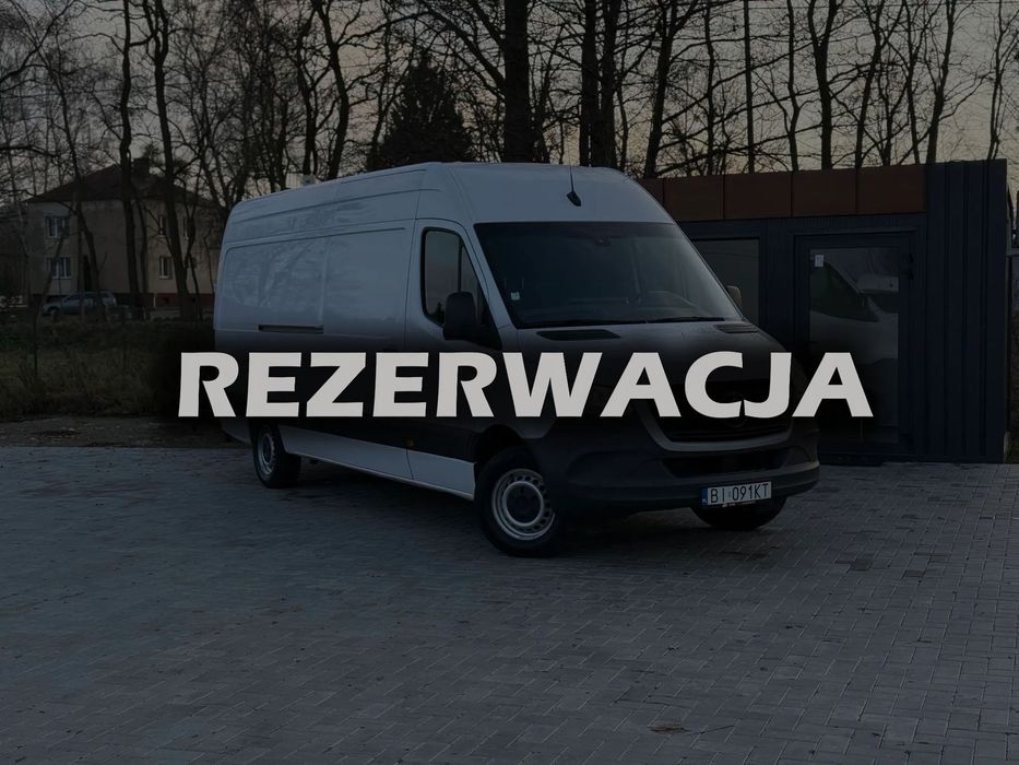Mercedes-Benz Sprinter 316 CDI / 2.2 OM651 163KM / 2021 ROK / Maxi L3 H2 / Serwis ASO / Zarejestrowany w PL