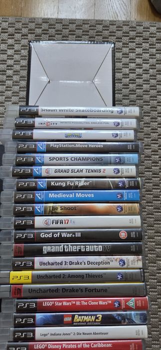 PS3 + 26 gier + Pad