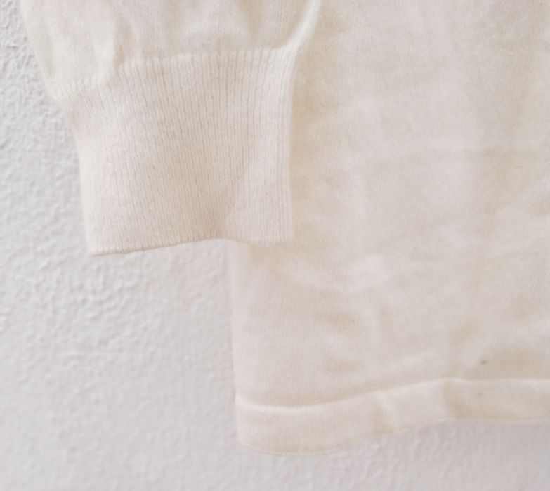 Camisola 80% lã branca