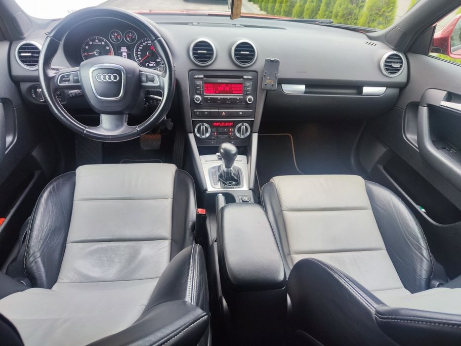 Audi A3 8P lift 2xS-Line, 1.6 MPI 102 konie, Automat, Niski przebieg