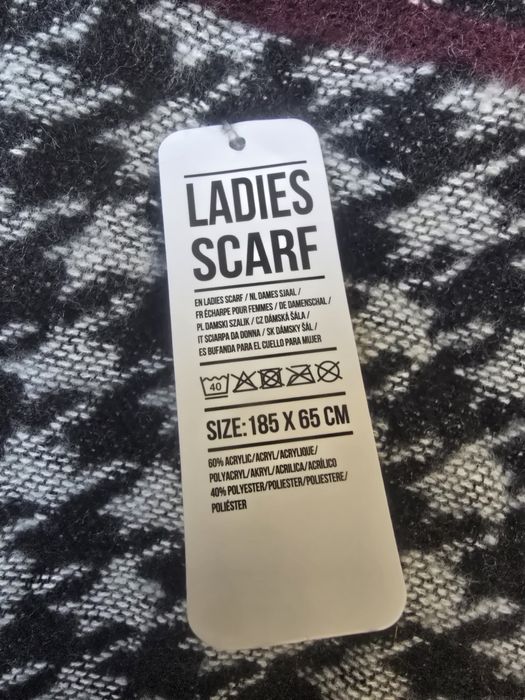 Szalik damski 185 x 65cm