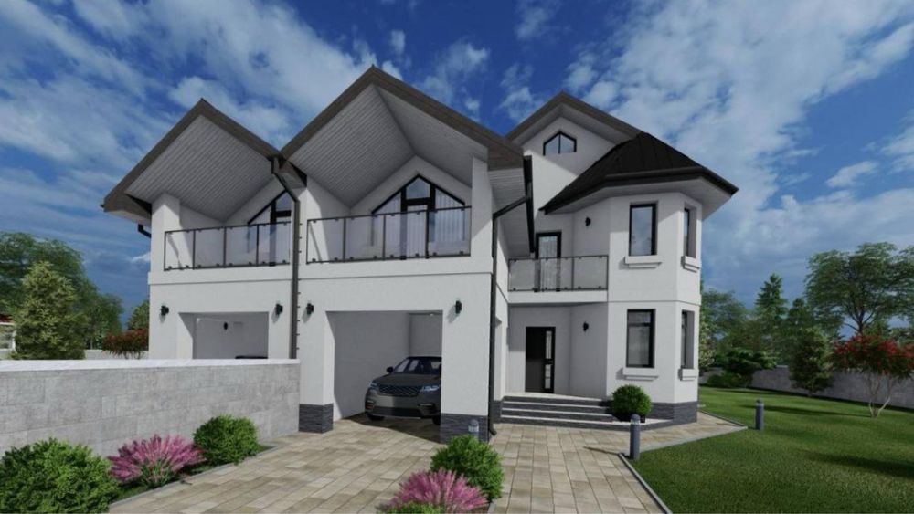 Продається котедж дюплекс у м. Трускавець ( 3 хв до міста)