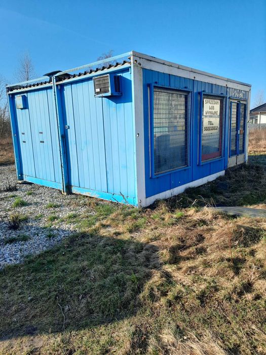 Kontener barak pomieszczenie gospodarcze sklep