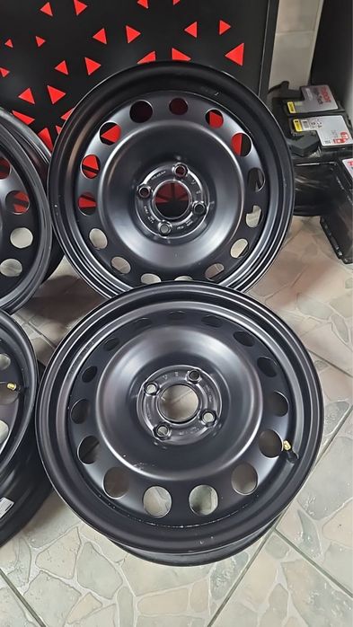 Комплект нових металевих дисків R16 4/108 ford focus