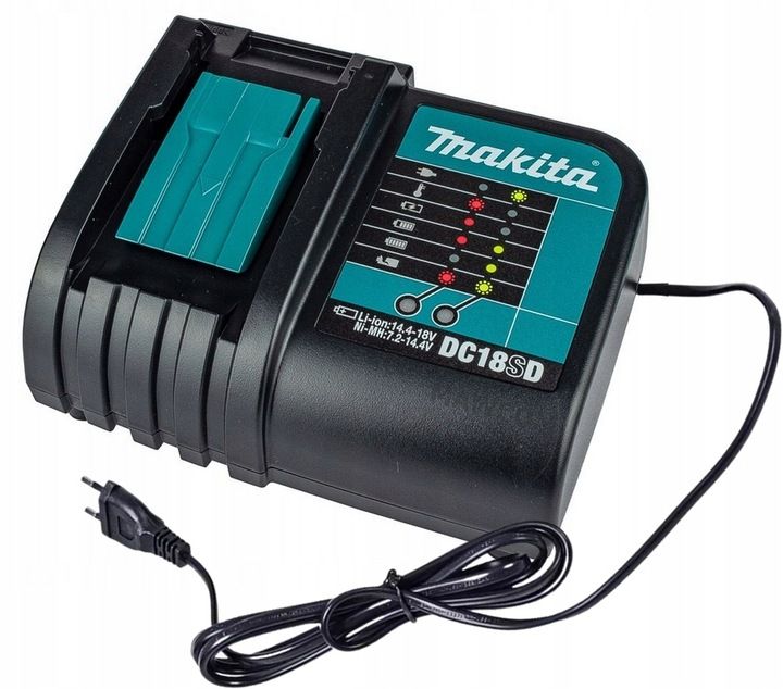 Makita Dc18sd Ładowarka Li-ion Lxt 18v Oryginał 2,6a