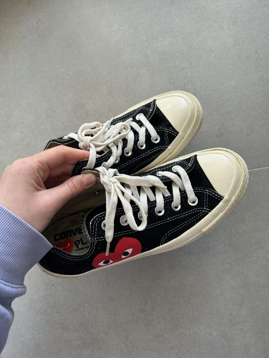 Кеди Converse x Comme des Garçons PLAY Chuck 70 конверс