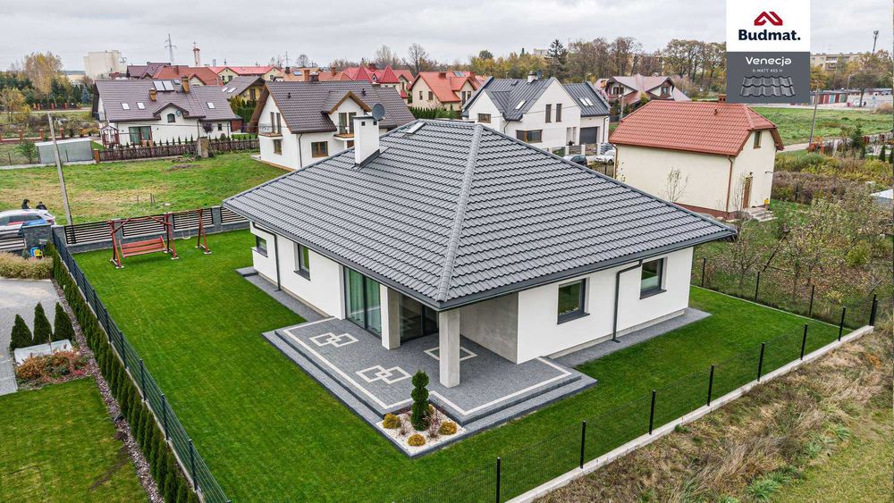 Blachodachówka modułowa BUDMAT Venecja 350 D-MAT Plus 7016 – promocja