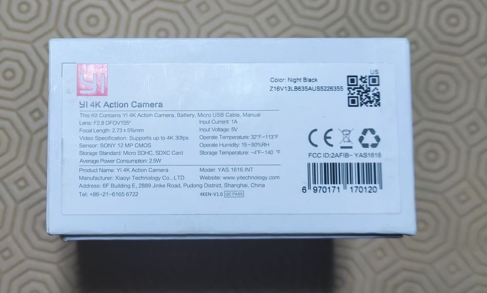 YI 4K Action Camera64750644707714121