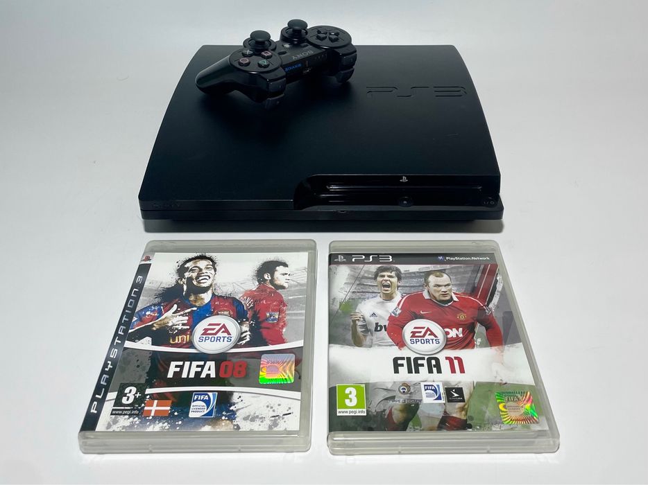 Konsola Sony PlayStation 3 Slim 320GB z padem i 2 grami