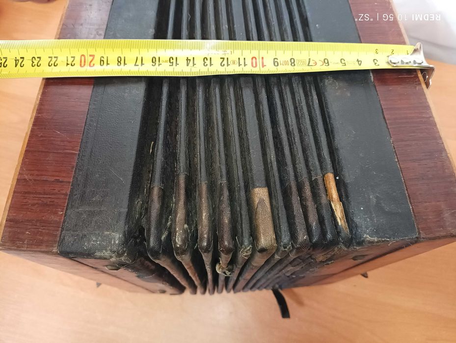 Stary bandoneon - guzikówka - harmonia.